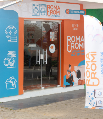 Localização da RomaRomi Lavanderia